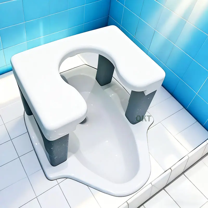 COD Toilet duduk kursi wc duduk Bahan Plastik Tebal Anti Slip Toilet Wanita dan Lansia
