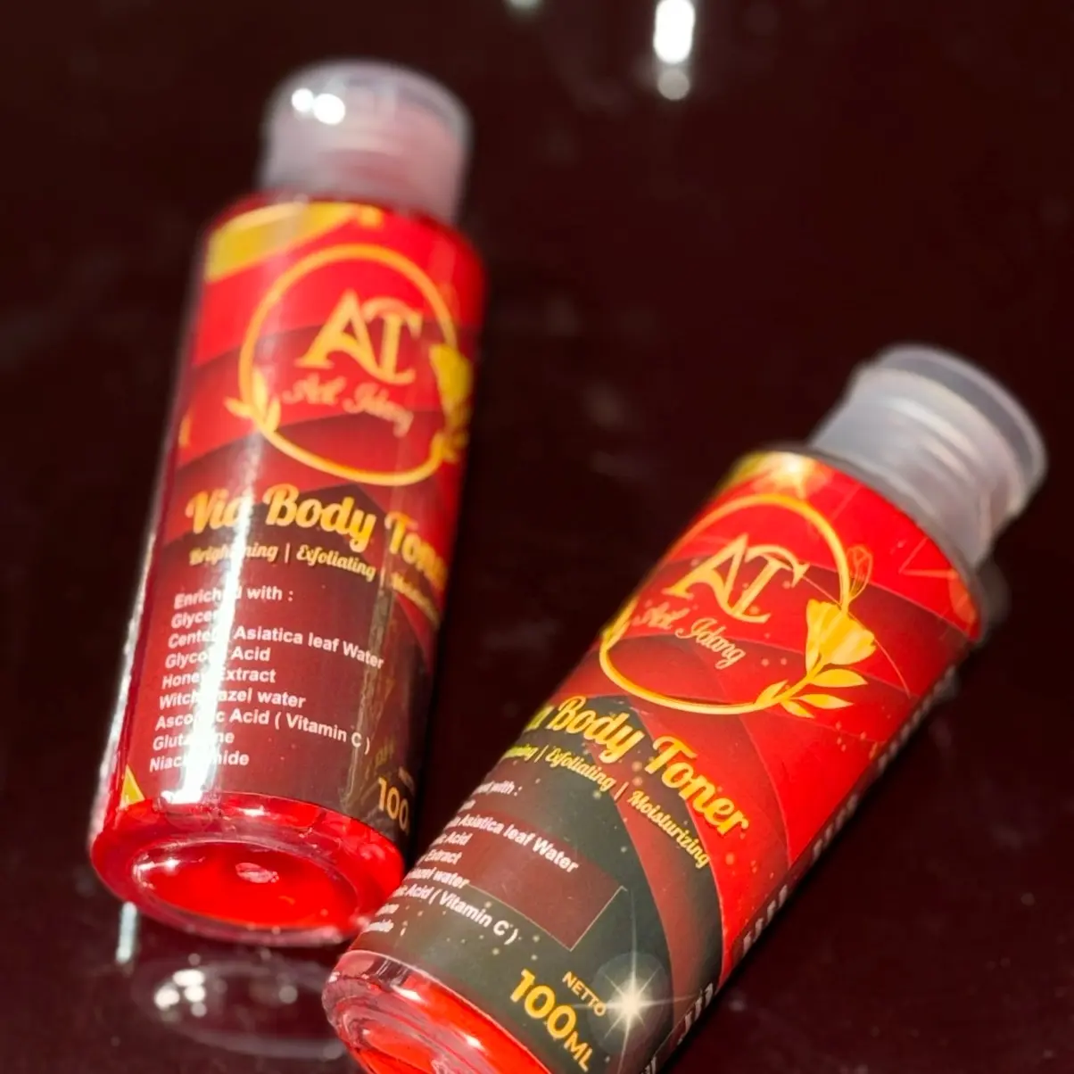 VIA BODY TONER ACILIDANG (isi 2 dikirim 3) Mencerahkan