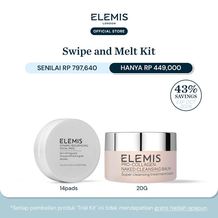 Gambar Elemis - Swipe and Melt Trial Kit dari Elemis Indonesia Kota Administrasi Jakarta Pusat Tokopedia