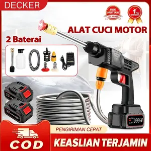 DECKER Alat Cuci Mobil 999V Jet Cleaner Pompa Mesin Cuci Motor Power Steam Alat Portable Mesin Steam Power