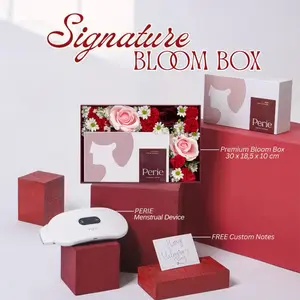 (PO 2 HARI) PERIE - Signature Bloom Box Menstrual Device Alat Pereda Nyeri/Kram Menstruasi Kado Anniversary Hari Jadi Kado Ulang Tahun