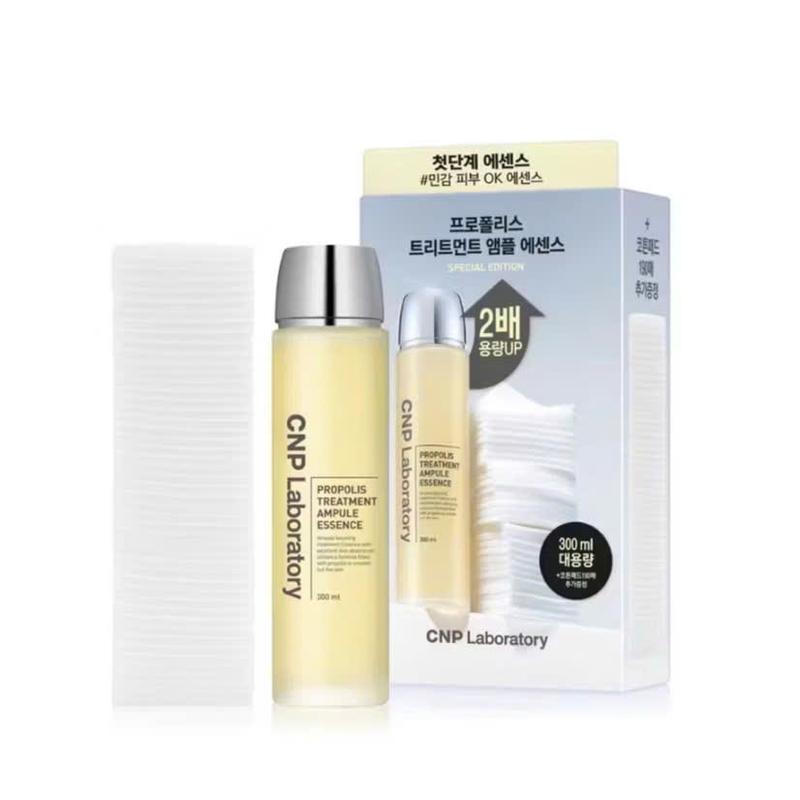  300ml+190miếng bông  TONER KEO ONG CNP LABOTARY 300ml 