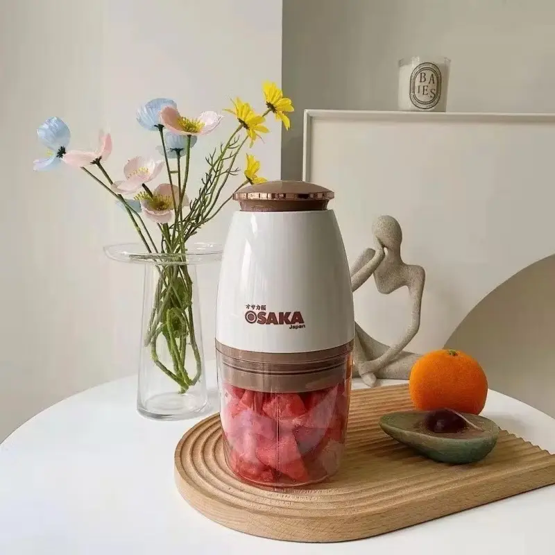 ￼Máy Xay Đa Năng Osaka Nhật Bản - Máy Xay Sinh Tố,Thịt Cao Cấp-Lưỡi Dao Lớn Không Gỉ 3