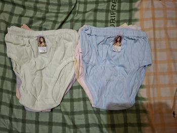 Product Review of GROSIR 12 PCS ( 1 LUSIN ) CELANA DALAM WANITA JUMBO WARNA SOFT / KATUN MUDA from d**a 0
