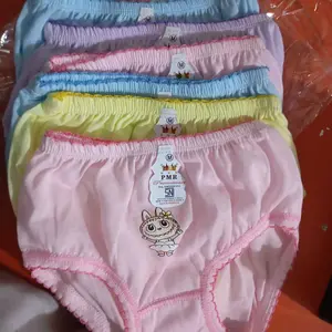 3 dan 6 Pcs Celana Dalam Halona - CD Anak Perempuan - Polos Random Warna Fashion