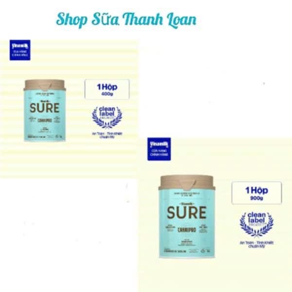 [Mẫu Mới] Sữa Bột Vinamilk Canxi Pro 900g Đủ Size.