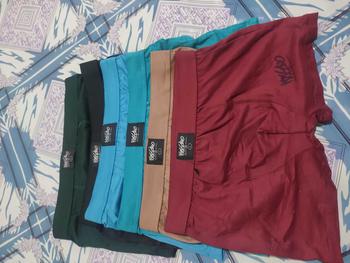 Product Review of 12/ 6 Pcs Cotton Boxer  Assorted Color Mis simo Boxer Menswear Lingerie Brief Checked Day box  machine washable checked boxer bref brief boxer Elegant Mid  Human Fabric Innerwear sando  boxer boxerbrief 6pcs   underwear High Quality Socks Men's Plain men from N**e F**z S**l 0