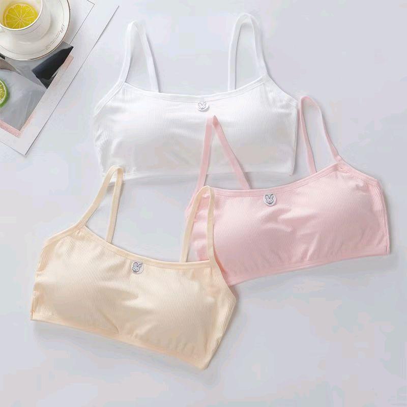 Combo 5 Áo lót dây mảnh cho học sinh cấp 2, cấp 3 có Đệm lót, Chất cotton mềm mại Bra 6059 Đủ màu