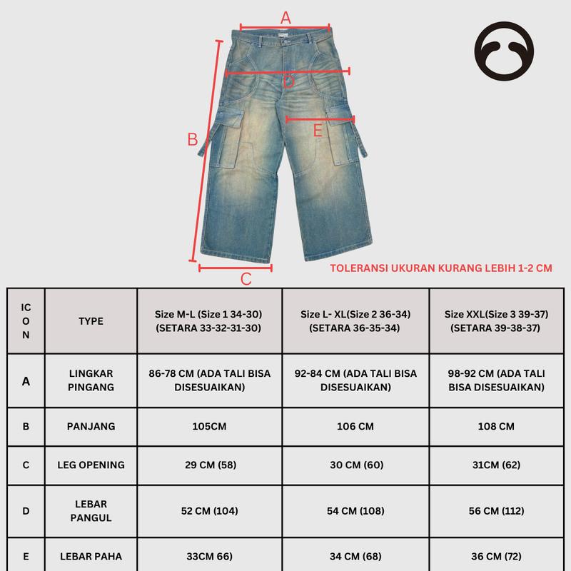 Product Introduction of Bawwa Santai | Celana CARGO Baggy Jeans | GREEN BLUE RETRO Wash fading | SAMBA Series | Celana Cargo Jeans Denim| Celana Gombrang | Cargo pants | Baggy pants | celana skena 0