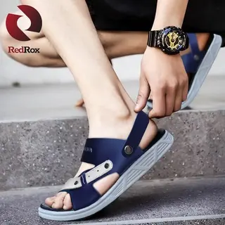 Sandal Pria Selop Terbaru Keren Kasual RedRox - VORT 07 Jepit Sendal 0