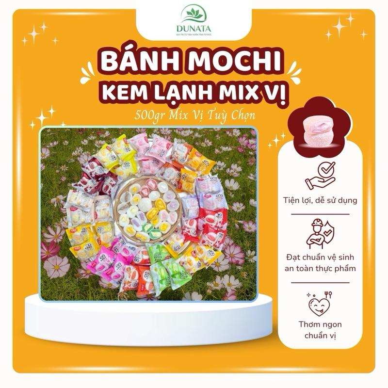 Thùng Bánh MoChi Kem Lạnh Mix Vị Chính Hãng [ NGÀY IN TRÊN BÁNH LÀ NGÀY SẢN XUẤT - HSD: 120 NGÀY IN MẶT SAU ]