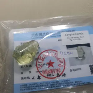 Natural Crystal Citrine Chai Sen Ye Carving