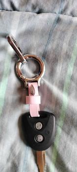Product Review of Loket rantai kunci kereta, bahan kulit, rantai Cincin Kunci Gantung, sesuai untuk lelaki dan wanita, Cincin Logam Tahan Lama Sejagat, Reka Bentuk Kreatif, Penggayaan Kereta, Item Hadiah from 🐾**S 0