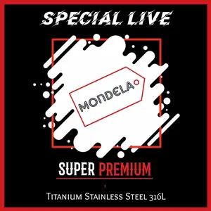 LIMITED Edition Perhiasan Titanium Kalung • Gelang • Khusus Live