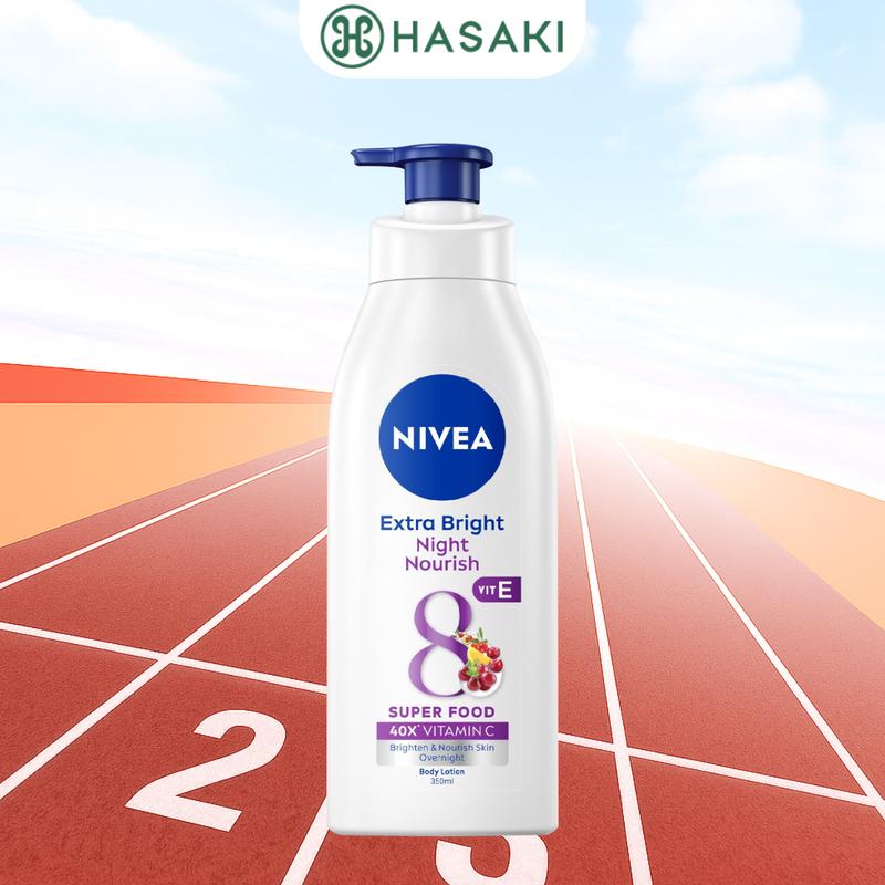 Sữa Dưỡng Thể Nivea Ban Đêm Từ 8 Super Food 350ml | HASAKI BEAUTY