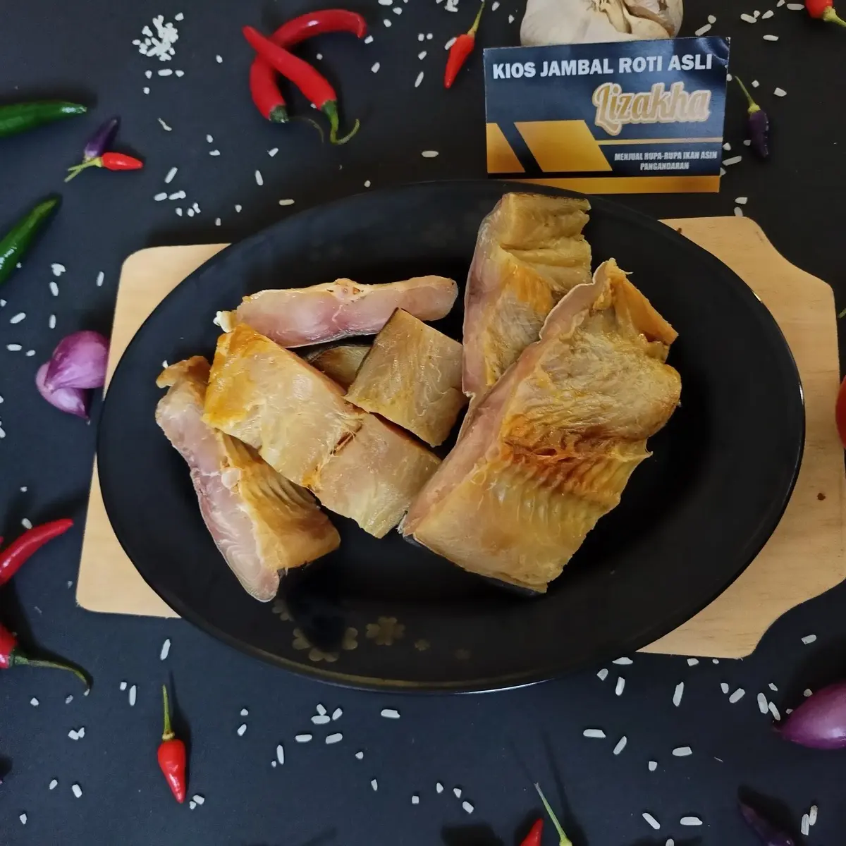 [COD] Ikan asin jambal roti mentega 250gr (basah/ngeprul) sudah dipotong in