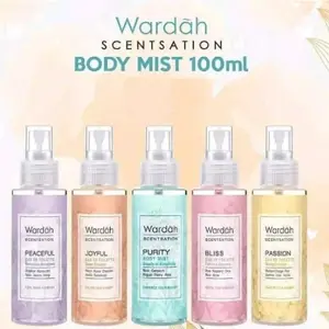 Wardah Scentsation Body Mist 100 ml - Parfum Wanita Wangi Tahan Lama