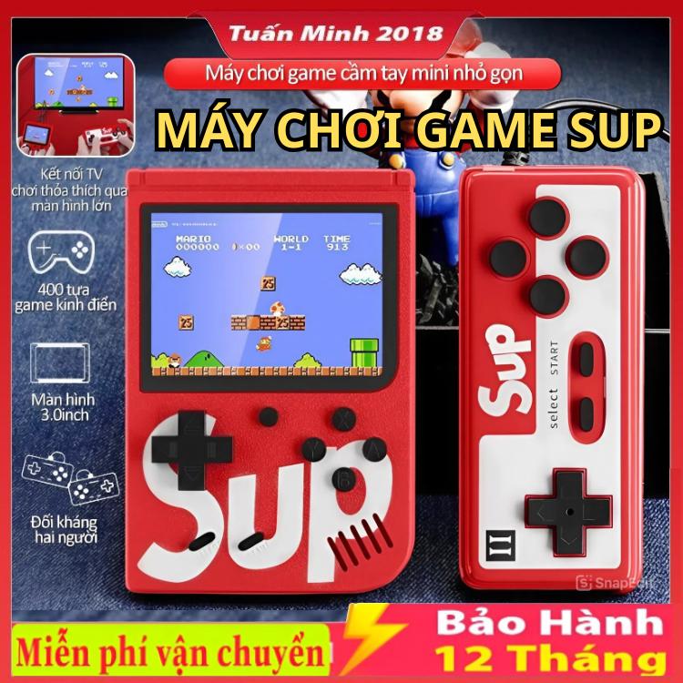 Máy Chơi Game Sup 400 , Kèm Tay Cầm Dành Cho 2 Người , kết nối với TV , Nạp năng lượng theo chu kỳ