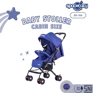 Spacebaby Baby Stroller Cabin Size Kereta Dorong Bayi SB 316