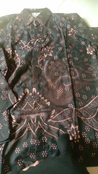 Product Review of FRONT CHOICE - TERBARU COUPLE SWEET BATIK COUPLE AYAH DAN ANAK LAKI LAKI - BATIK PRIA LENGAN PANJANG WARNA HITAM MOTIF SENTANI TERLARIS from I** A**H 1