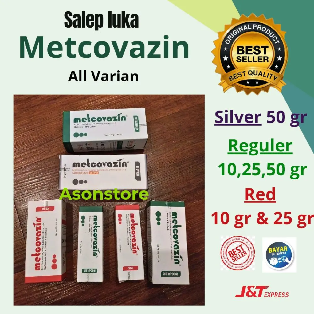 Metcovazin All varian untuk segala jenis luka semua umur