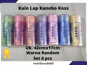 Kanebo KOSS SET 6 PCS Kain Lap Serbaguna / PAKET HEMAT KANEBO 6PCS Kanebo KOSS SET 6 PCS Kain Lap Serbaguna / PAKET HEMAT KANEBO 6PCS