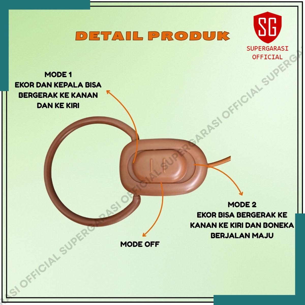 Boneka walking cat kucing berjalan dancing bisa bergerak dan suara mainan anak