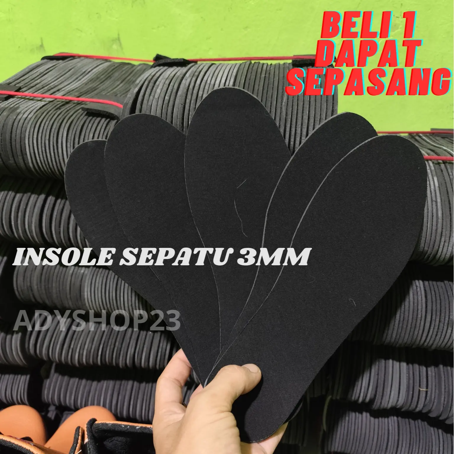 insol sepatu/alas sepatu ( BELI 1 DAPAT SEPASANG )tebal empuk anti bau pria dan wanita insole sepatu atau alas sepatu 3 mm lebih awet dan lebih tebal Shoe