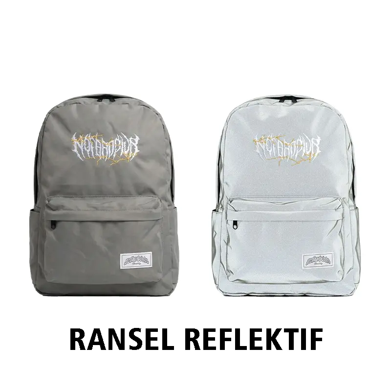 Notbadclub - Authentic Glicth Reflectif | Tas Ransel Backpack Menyala