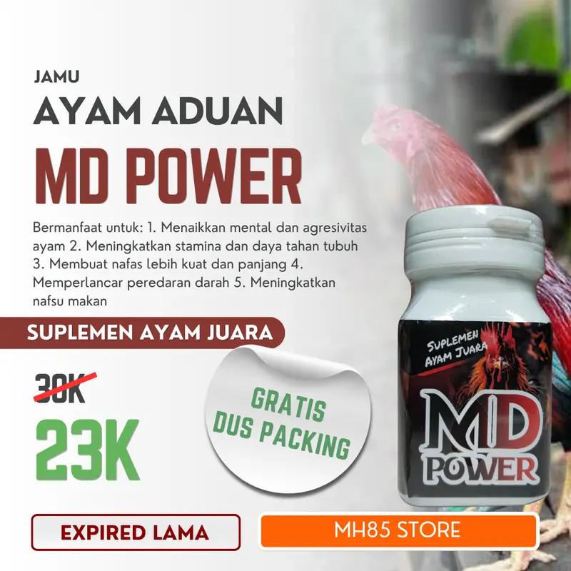Doping Ayam Ganas Power - Suplemen Ayam Berkualitas Tinggi jamu 0