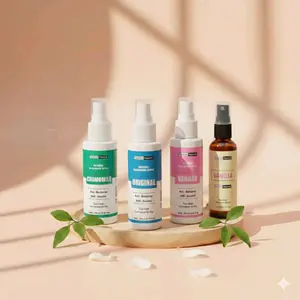 Natural Deodorant Spray 100ml Penghilang Bau Ketiak Original Anti-Bakteri Non-Alkohol BPOM