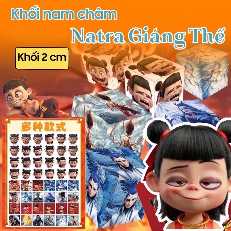 ￼Đồ Chơi Nam Châm Natra Lắp Ghép Từ Tính Hottre Mô Phỏng Nhân Vật Hoạt Hình Natra, 6 Mặt Từ Tính, Khối Nam Châm Minecraft