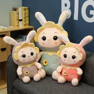 Mainan Boneka Sun Flower Bunga Matahari 25cm Bahan Plush Berkualitas Berlabel SNI