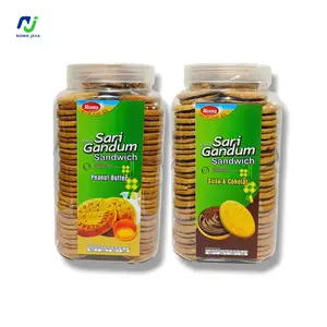Roma Sari Gandum Biskuit Susu&Cokelat/Peanut  Butter Toples@790GR Cookies