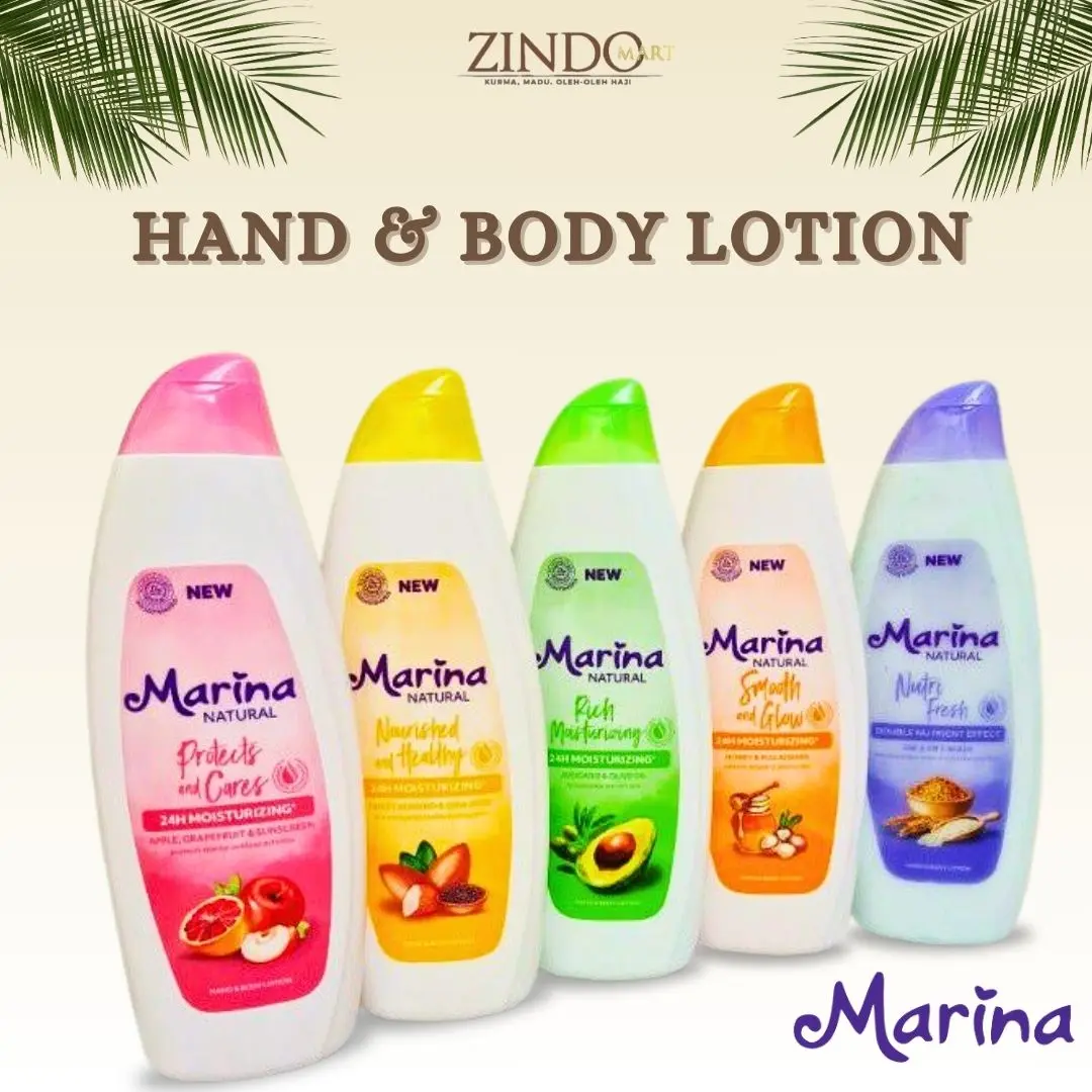 MARINA HAND & BODY LOTION NATURAL 190 ML