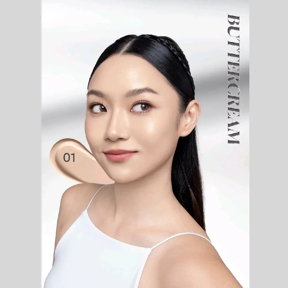 01 buttercream kemasan silver glow