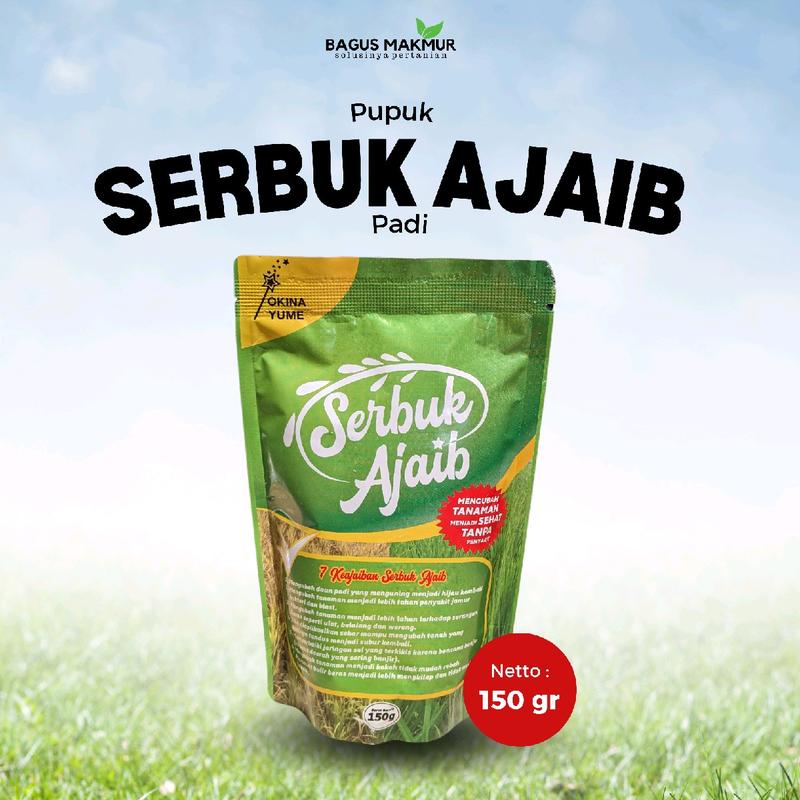 PUPUK SERBUK AJAIB PADI 150 GR 0