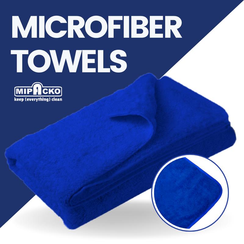 Mipacko Kain Handuk Mandi Dewasa Microfiber Pria Wanita Anak handuk  murah towel 4