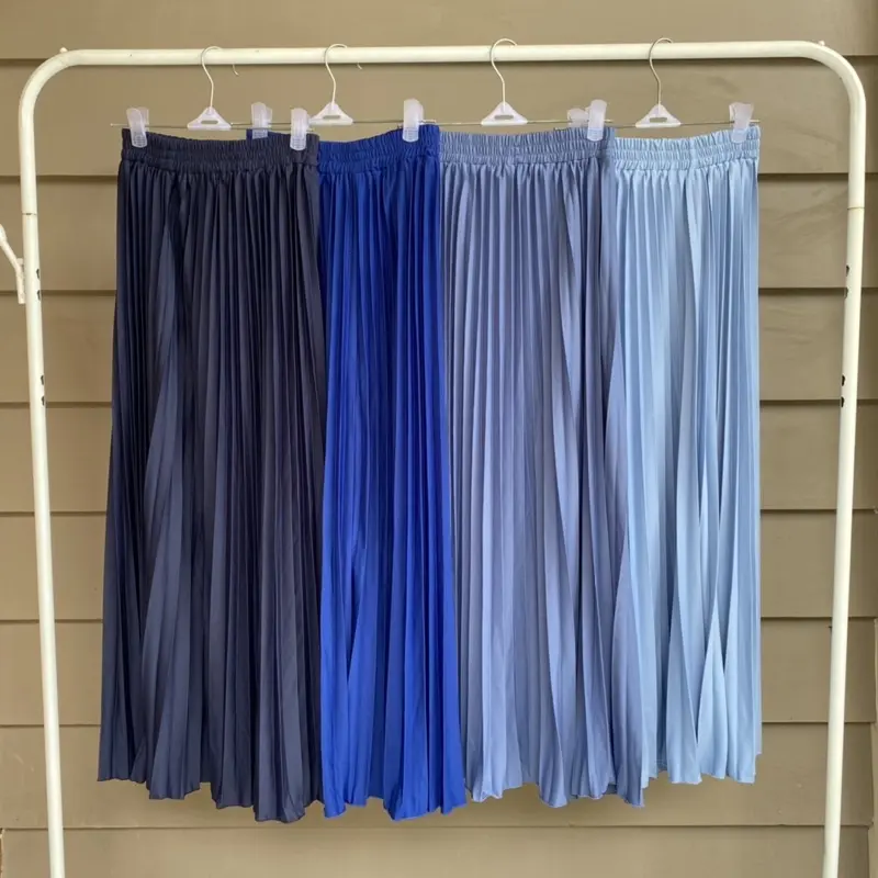 Rok Plisket Premium Grade A - Rok Panjang Untuk Wanita Dewasa 4