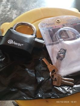Product Review of Gembok Alarm Anti Maling LR-44 Kunci Pengaman Pagar / Motor / Pintu from a**4 0
