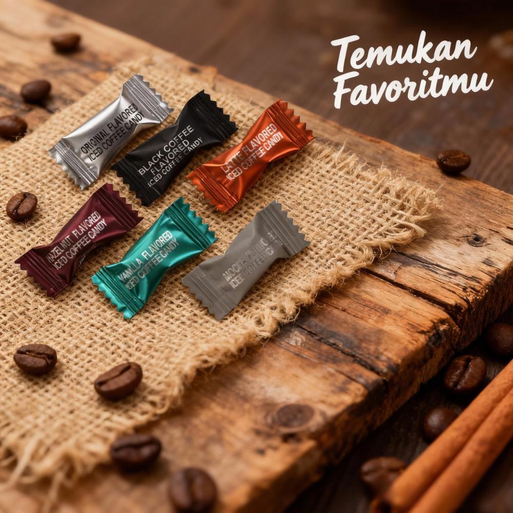 Permen Coffee Iced Coffee Dengan 6 Varian Rasa Black Coffee Original Vanilla Oatmilk Hazelnut Mocha Mix Temani Rasa Ngantuk Tiba Permen Yang Bisa Di Kunyah