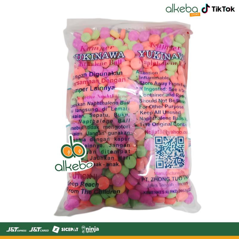 Kamper Yukinawa 1 Kg Warna - Kamper Napthalene Warna Kiloan Kayu 4