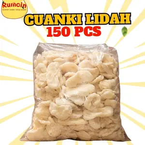 cuanki lidah 150 pcs cocok untuk toping seblak dan baso aci - rumcin