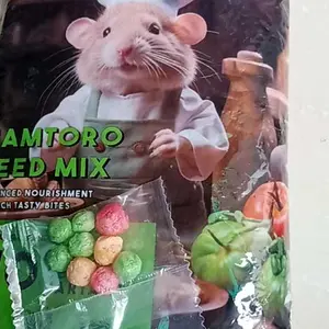 [TERMURAH] Hamtoro SEEDMIX 500g EXTRA OATS Makanan Hamster dengan Salmon oil BONUS Rice cracker