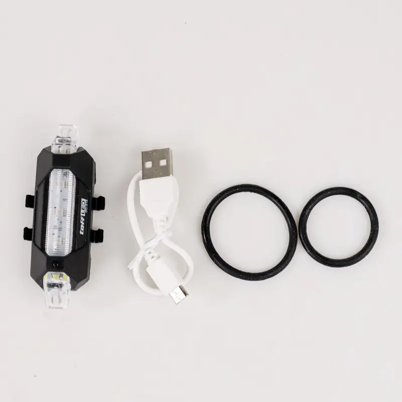 TaffLED Lampu Belakang Sepeda Bicycle Light USB Rechargeable 15 Lumens - DC-918 Terbaru Outdoor 7