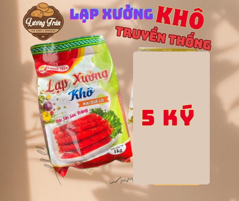  Combo 5 ký lạp xưởng khô truyền thống - Đặc Sản Sóc Trăng Giao Hàng Nhanh 