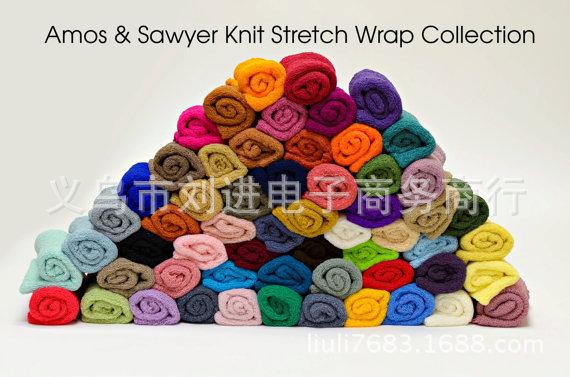 Product Introduction of Cross-border children's photography wrap cloth studio newborn baby photo wrap blanket elastic gauze wrap cloth factory direct sales 2