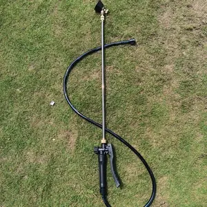 paket lengkap selang handle stik dan nozzle adjustable kuningan sprayer elektrik manual pb tanki semprot