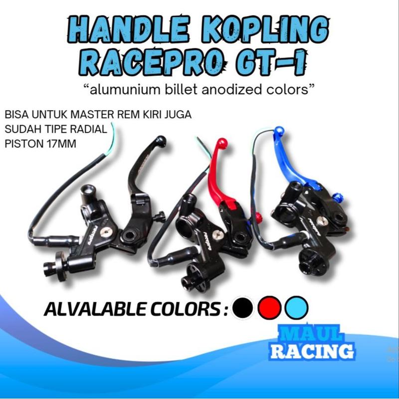 HANDLE KOPLING RACEPRO GT-1 KOPLING RACEPRO UNIVERSAL KOPLING RACEPRO GT-1 NINJA VARIO ZX R15 motor Motorcycle 1