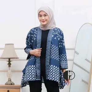 Outer batik Wanita Outer Wanita Kekinian Outer Polimicro Outer Kondangan Outer Batik Terbaru Cardigan Batik Cardigan Polimicro
